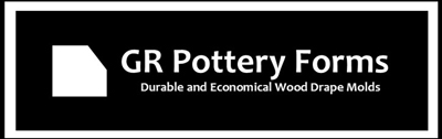 GR Pottery Forms Drape Mold  6x15 Oval