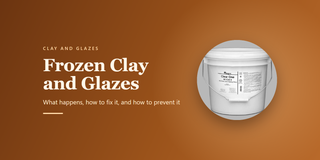Frozen Clay and Glazes: What happens, how to fix it, and how to prevent it
