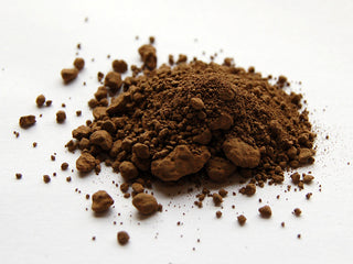 Raw manganese carbonate sample from Sheffield Pottery, one pound, used as a raw material for ceramic and glaze production.