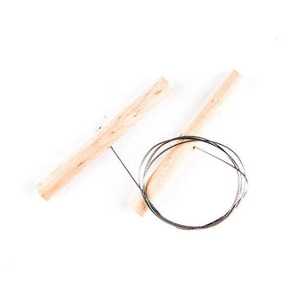 Chinese Clay Art CCA Standard Wooden Cutting Wire for clay, 24-inch clay wire used for precise cutting and shaping clay projects