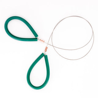 Dirty Girls Pottery Tools GREEN 18.5" Ergo-Phat Cut Off Wire