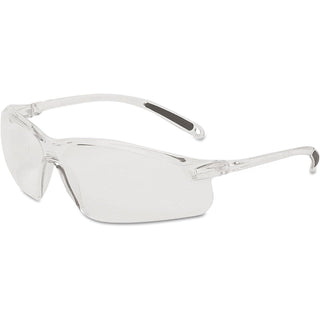 Wilson A700 safety glasses with clear protective lenses and black frame for industrial safety and eye protection.