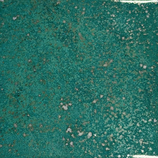 Coyote Glazes ceramic glaze in Basilisk Hide color, showcasing a smooth, glossy pottery glaze applied to a tile.
