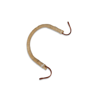 Teapot Handle Bamboo Wrapped 3" by Chinese Clay Art