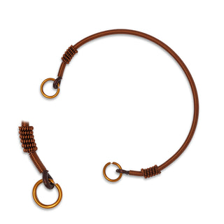 Teapot Handle Copper 5" by Chinese Clay Art