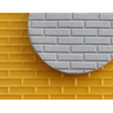 Chinese Clay Art Texture Mat Bricks 8x12 inches, natural clay pattern for pottery and sculpture surface decoration.