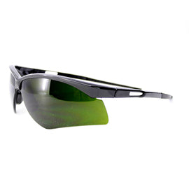 "Radnor™ Premier Black Safety Glasses with Shade 5.0 IR Lens "
