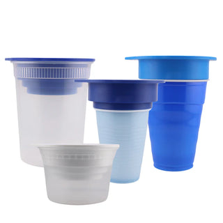 Blue Bucket Tools - 80 Mesh Cup Sieve Blue color