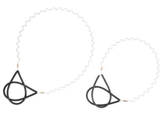 Dirty Girls Pottery Tools CHARCOAL 9" Ergo-Wide Wiggle Cut Off Wire