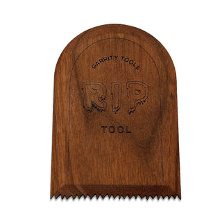 Garrity Tools limited edition rip potters rib for pottery shaping, made by Garrity Pottery Tools with a sturdy ergonomic design.