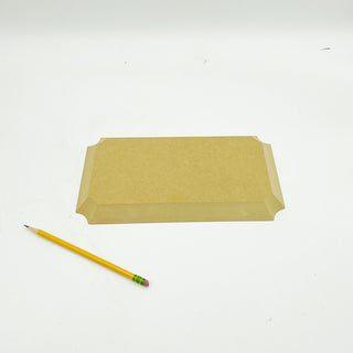 GR Pottery Forms Drape Mold 5 X 10 Plaque