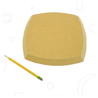 GR Pottery Forms Drape Mold 6.5" Spherical Square