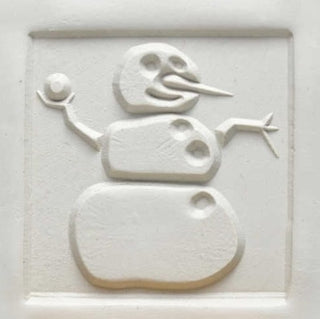 MKM 6CM Stamps4Clay Large Square 46 - Snowman