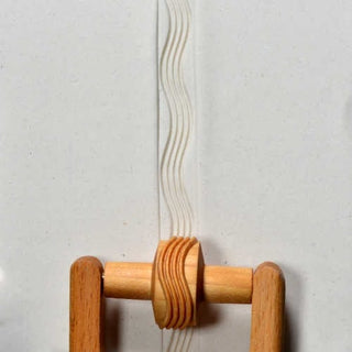 MKM RS 015 Small Handle Roller - Wavy Lines