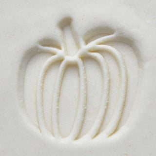 MKM SCM 164 Medium Round Pumpkin Stamp from MKM Pottery Tools for creating textured pottery surfaces.