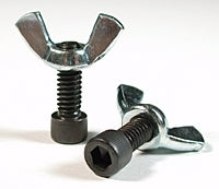 2 Bat Pins - 1/4" X 1-1/4" with Wing Nuts