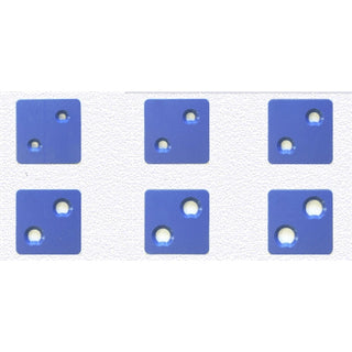 North Star Equipment #6 Coil Builders Die Set for clay extruders, showing various die shapes and sizes in the image.