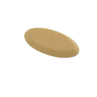GR Pottery Forms oval drape mold measuring 5x10 inches, showing the oval shape and textured surface for pottery shaping.