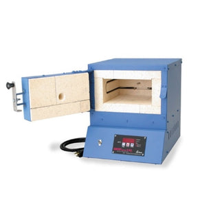 Paragon Kilns XPRESS-E-9 digital glass kiln with control panel, heating elements, and ceramic insulation for glass art firing.