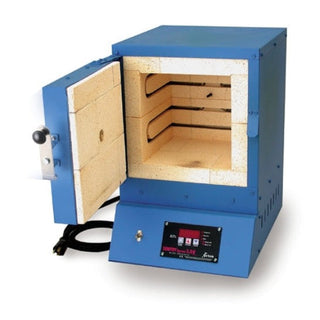 Paragon Kilns Express E-10A glass kiln with digital controls, 120 Volt, used for glass fusing and kiln firing processes.
