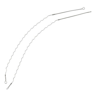 Dirty Girls Pottery Tools Replacement STRAIGHT Wire for Handy Facets 2PK