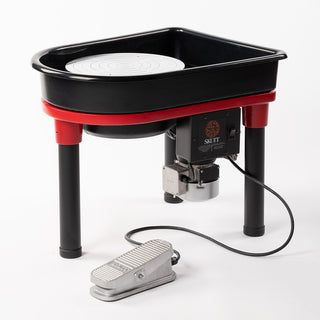 SCRATCH 'N DENT: Curb Side Only - Skutt Potters Wheel Black and Red Legend with SSX
