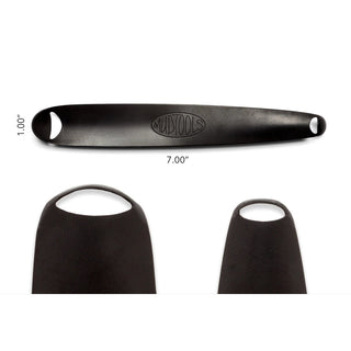 Sherrill Mudtools Sherrill #1 Dragtool wide U-shaped mouth trimming tool for pottery and ceramic work.