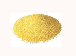 Raw materials image showing one pound of sulphur 21-4 from Sheffield Pottery, used for pottery and ceramic projects.