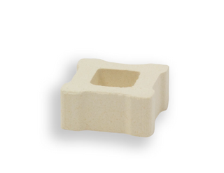 GILLESPIE KILN POST SQUARE 1.65" x 1/2"