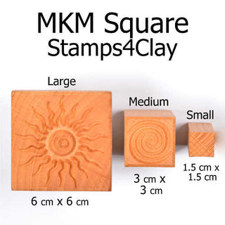 MKM 6CM Stamps4Clay Large Square 05 - Dragonfly