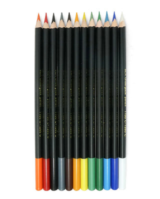 Underglaze Pencil Set of 12 Colors by San Bao