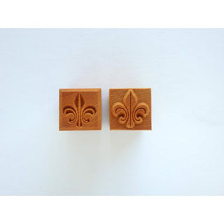 MKM 3CM Medium Square Stamp SSM 111 - Fleur-de-lis
