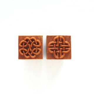 MKM 3CM Medium Square Stamp SSM 43 - Celtic Knots