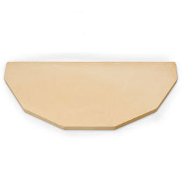 Gillespie Hollow Core Kiln Shelf - HALF DODECAGON 26" X 1"