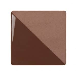 Speedball Arts Brown Underglaze for ceramics and pottery, shown in a pint container with a smooth brown glaze.