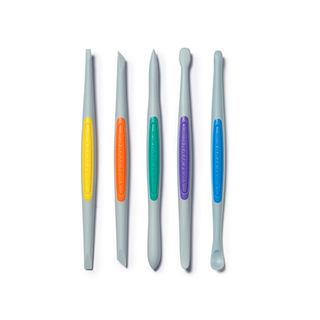 Clay Finishing Tools – Small Flex-Firm Silicone Set (5 pcs)