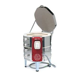 Skutt KMT818-3 Kiln Package with Touchscreen, Vent and Furniture Kit: 240/1 In Stock