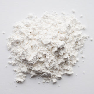 Raw materials image showing a Whiting Snocal 40 glaze raw materials bag by Sheffield Pottery, 40-55 pound size.