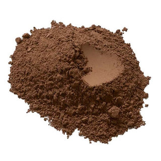 Dry red art clay from Sheffield Pottery Cedar Heights, 10-pound bag of raw ceramic materials with a reddish-brown color.