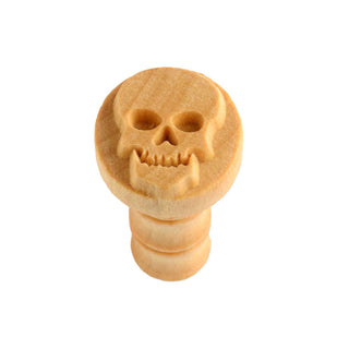MKM SCM 106 Medium Round Stamp - Skull