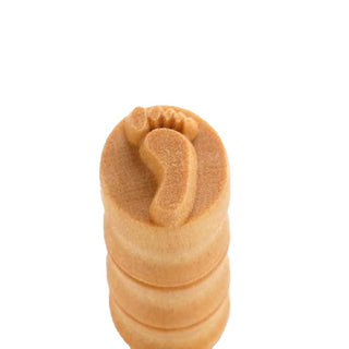 MKM SCS 212 Small Round Stamp - Left Footprint