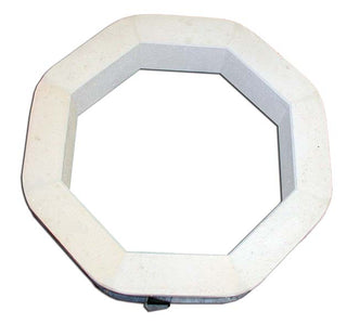 Olympic Kilns Torch Bearer 23 blank ring kiln part, high-temperature ceramic ring for kiln construction and repair.