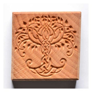 MKM 6CM Stamps4Clay Large Square 92 - Celtic Tree