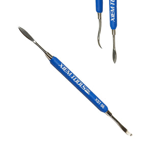 Xiem Pottery Tools XST06 sculpting clean-up tool, handheld sculpting tool for pottery and clay work, with ergonomic design.