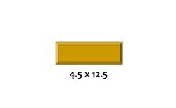 GR Pottery Forms Drape Mold 4.5x12.5 Rectangle