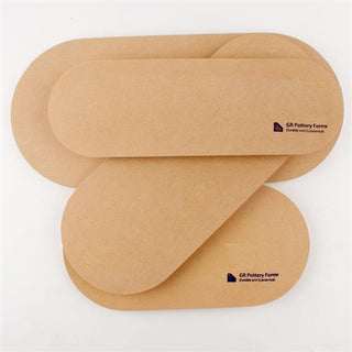 GR Pottery Forms Drape Mold 4.5x13.5 Rounded Rectangle