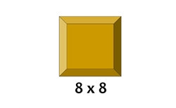 GR Pottery Forms Drape Mold 8X8 Square