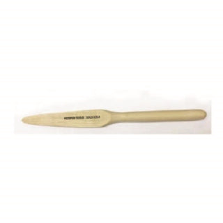 Kemper Mold Knife sculpting tool with a metal blade and wooden handle, used for pottery and clay shaping.