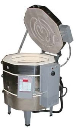 Olympic DUAL MEDIA KILN 1818HE: 2.63 cu. ft. : Cone 10 with RTC-1000 Digital Controller