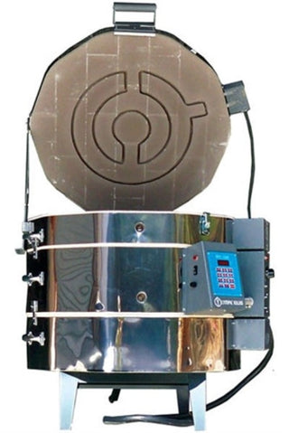 Olympic DUAL MEDIA KILN 2818HE: 6.67 cu. ft. : Cone 10 with RTC-1000 Digital Controller